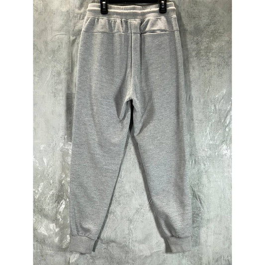 XIOS Men's Heather Grey Drawstring Pull-On Jogger Sweatpants SZ S