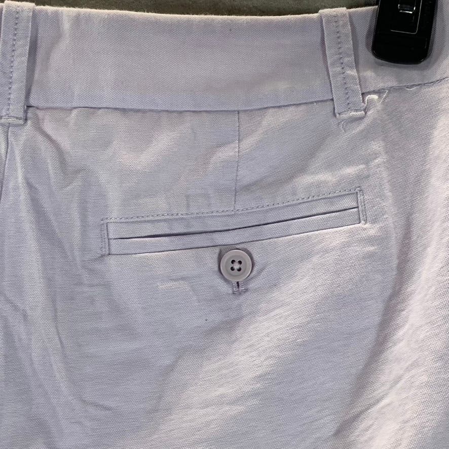 J.CREW Women's Light Purple Classic 5" Chino Shorts SZ 10