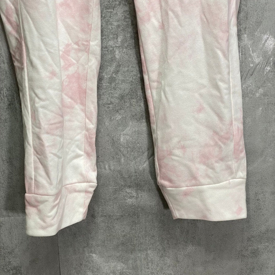 1. STATE Plus Size Pink Tie-Dye High-Rise Drawstring Pull-on Jogger Pants SZ 1X