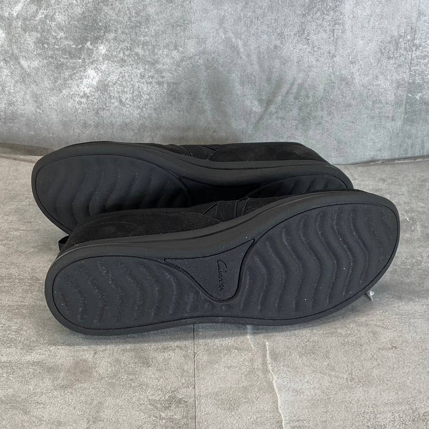 CLARKS Cloudsteppers Women's Black Breeze Bali Slip-On Sneakers SZ 7.5