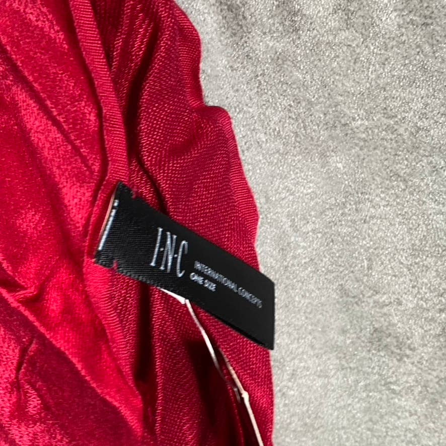 INC INTERNATIONAL CONCEPTS Women's Baked Apple Solid Knit Wrap Scarf SZ OS