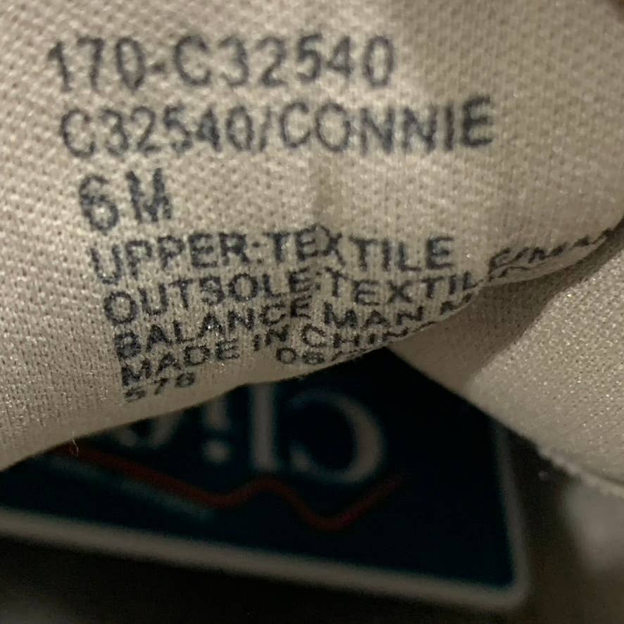 CLIFFS By White Mountain Women's Ice/Fabric Connie Lace-Up Ankle Boots SZ 6