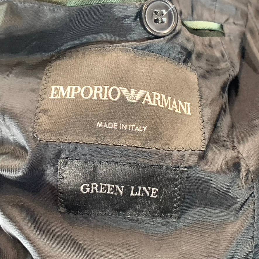 EMPORIO ARMANI Men's Black G-Line Velvet Textured Satin-Collar Dinner Jacket
