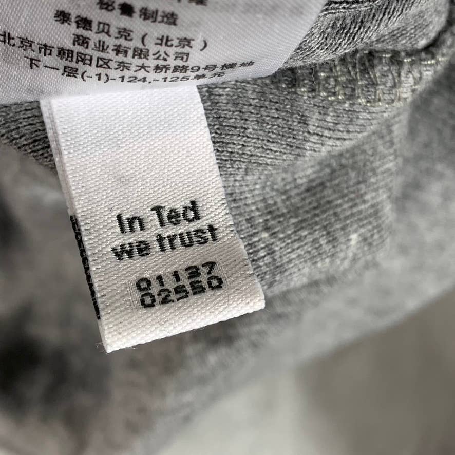 TED BAKER London Men's Grey Half-Zip Pullover Sweater SZ 2(S)
