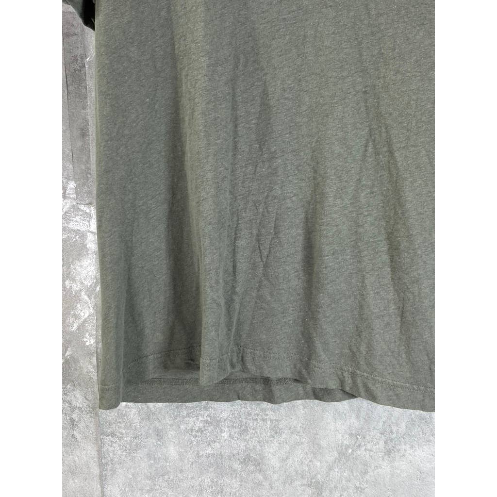 THE MEN'S STORE At Bloomingdales Men's Grey Short Sleeve Polo Shirt SZ M