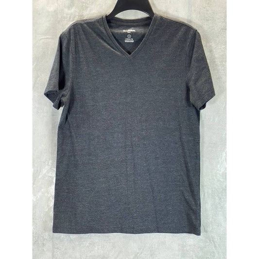 GOODFELLOW & CO Men's Railroad Grey V-Neck Short-Sleeve T-Shirt SZ M