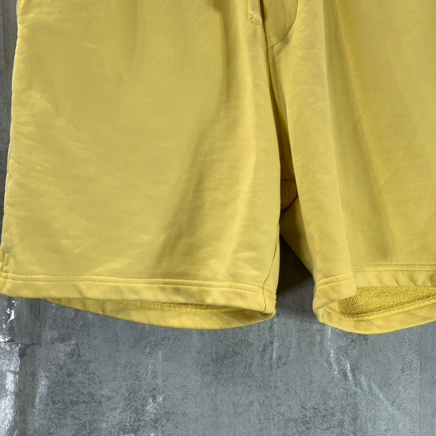 NANUSHKA Men's Yellow Drawstring Pull-On Sweat Shorts SZ S