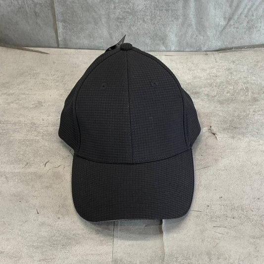 ALFANI Men's Alfa-Tech Black Reflective Trim Lightweight Baseball Cap SZ OS
