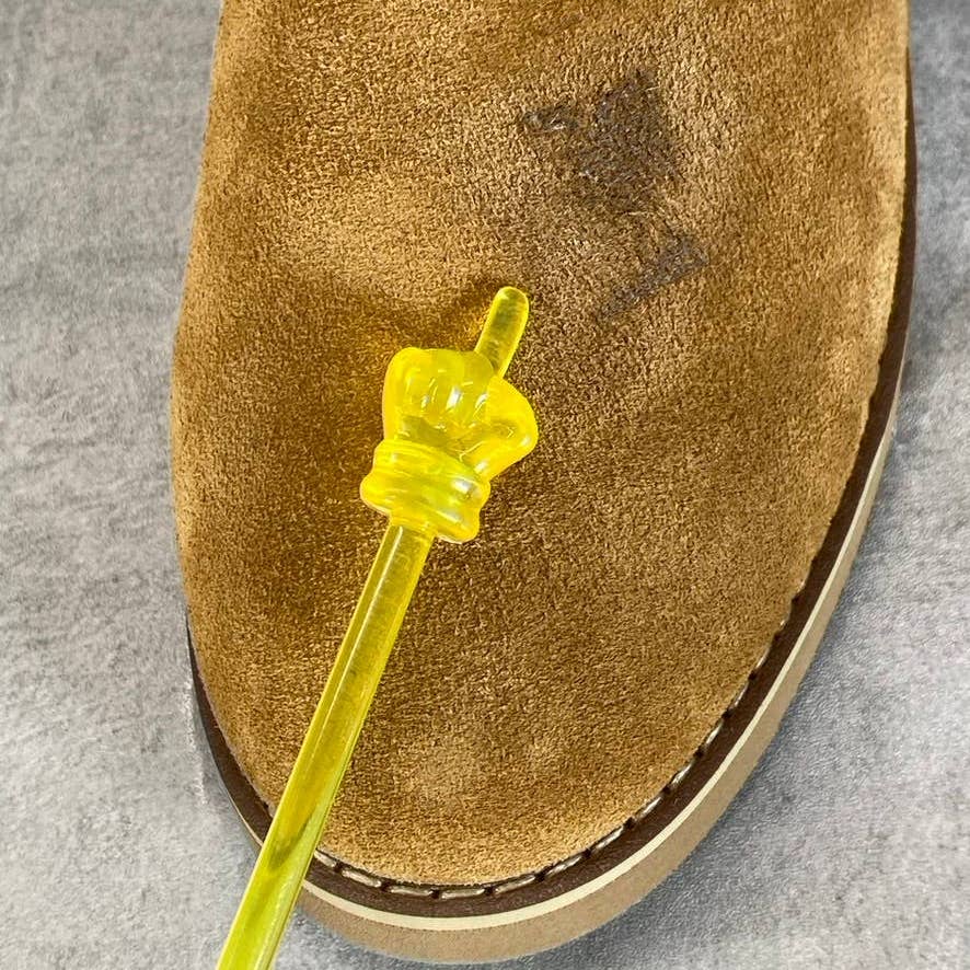 STYLE & CO Women's Chestnut Kaii Faux-Fur Cold-Weather Slip-On Ankle Boots SZ 7