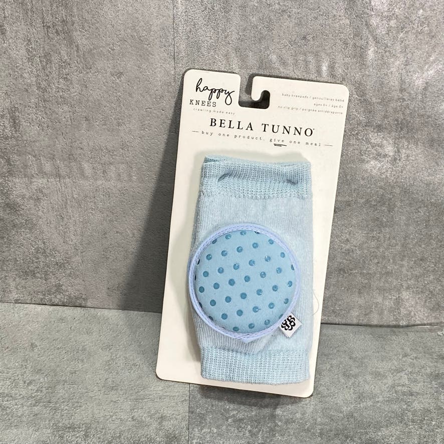 BELLA TUNNO Light Blue Solid Happy Knees Non-Slip Kneepads SZ 0+