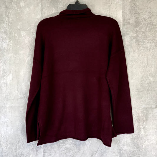 FRENCH CONNECTION Wine Turtleneck Long Sleeve Pullover Sweater SZ XS