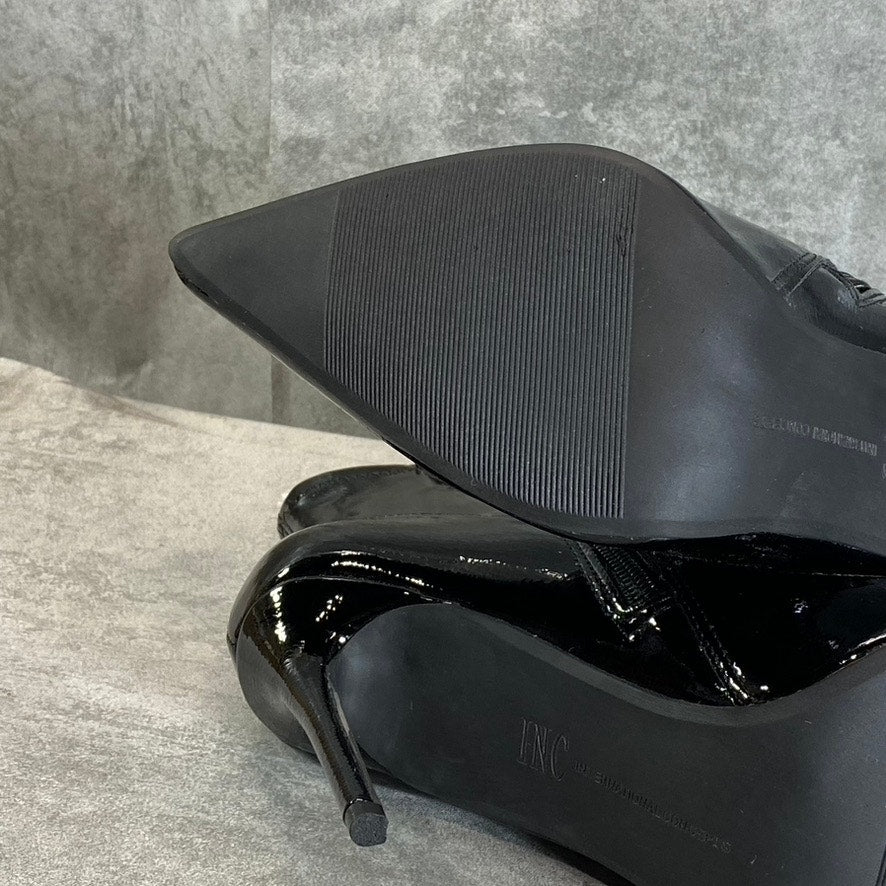 INC INTERNATIONAL CONCEPTS Women's Black Hallee Pointed-Toe Stiletto Booties SZ7