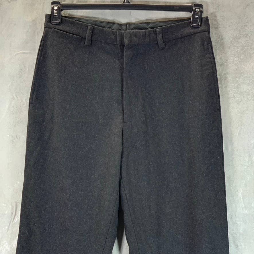 BANANA REPUBLIC Men's Charcoal Emerson Wool-Blend Pants SZ 34x32