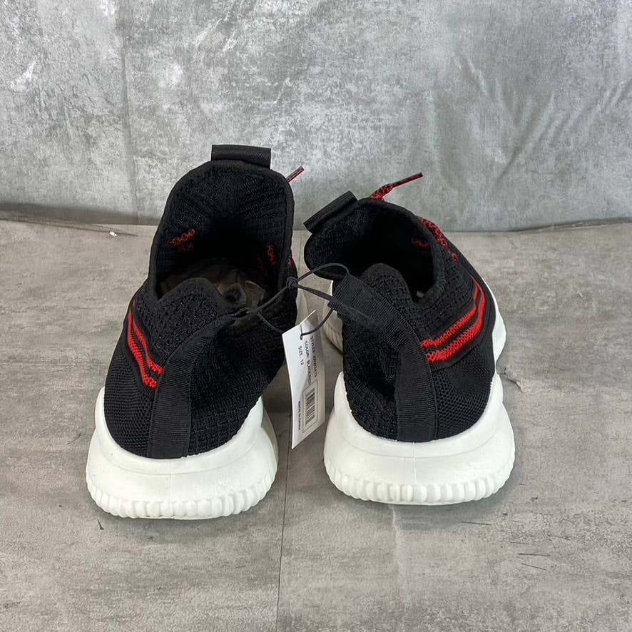 XRAY FOOTWEAR Men's Black/Red Knit Breathable Niko Lace-Up Sneakers SZ 12