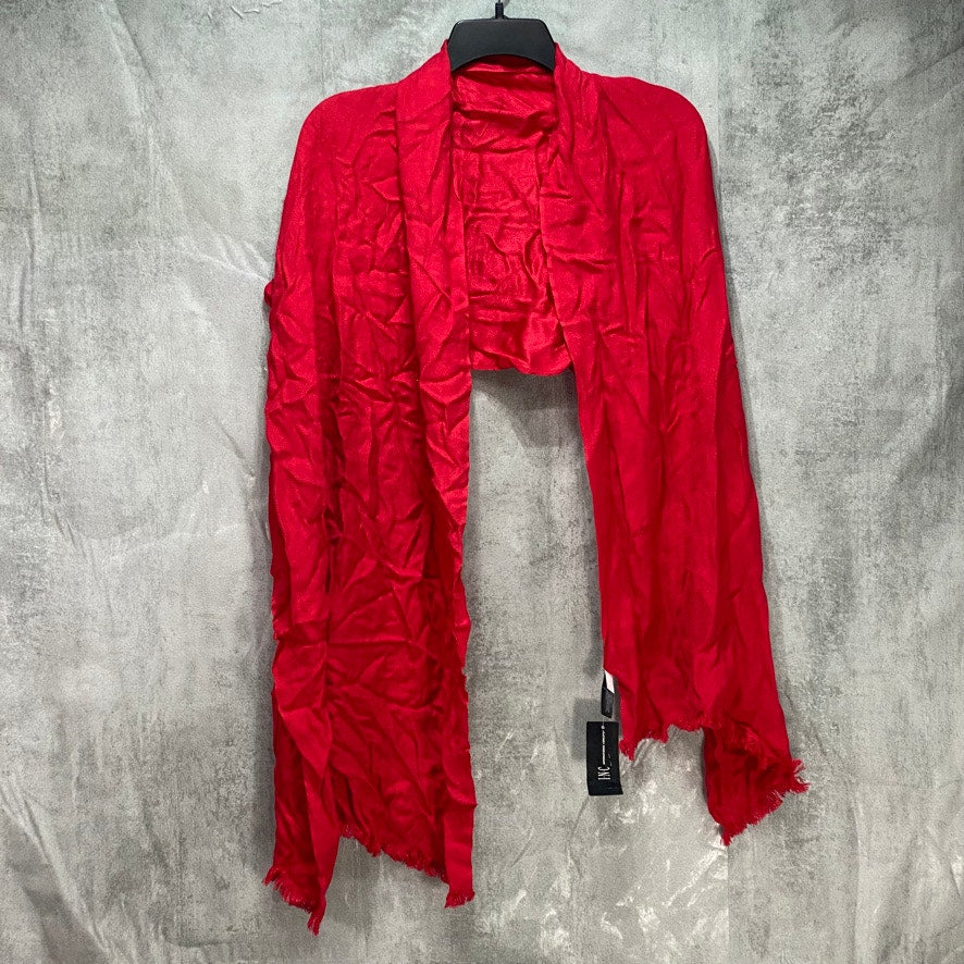 INC INTERNATIONAL CONCEPTS Red Wrap & Scarf OS