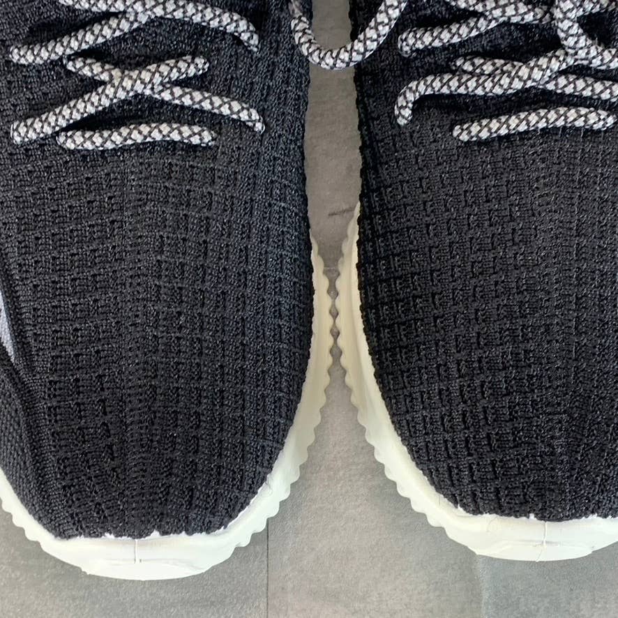 XRAY FOOTWEAR Men's Black/Gray Knit Breathable Niko Lace-Up Sneakers SZ 9