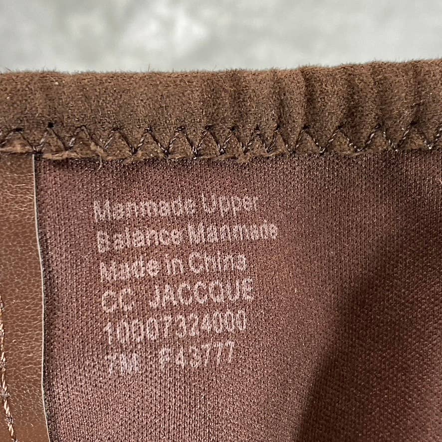 CHATRTER CLUB Women's Chocolate Jaccque Almond-Toe Block-Heel Tall Boots SZ 7