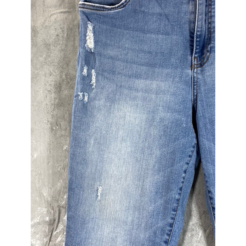 KUT FROM THE KLOTH Women's Light Wash Catherine High-Rise Boyfriend Jeans SZ 14