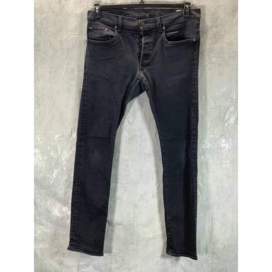 G-STAR RAW Men's Black 3301 Slim-Fit Jeans SZ 38X34
