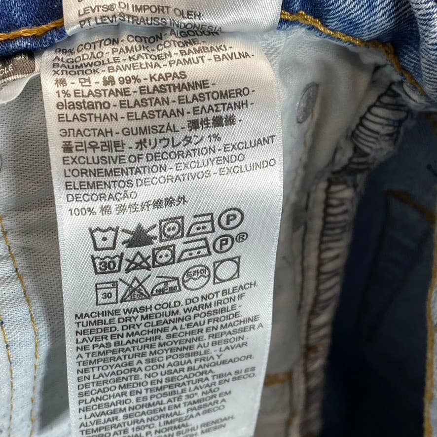 LEVI STRAUSS & CO Men's Light Wash 505 Regular-Fit Jeans SZ 33X32