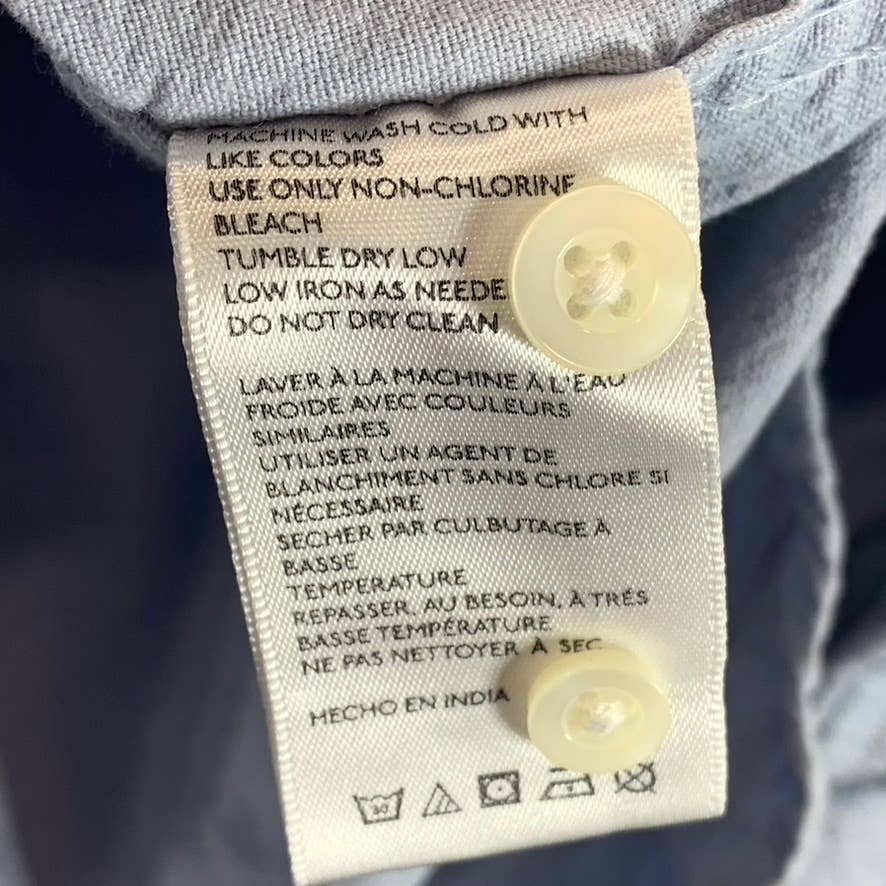 URBAN OUTFITTERS Men's Grey Button-Up Long-Sleeve Shirt SZ XL