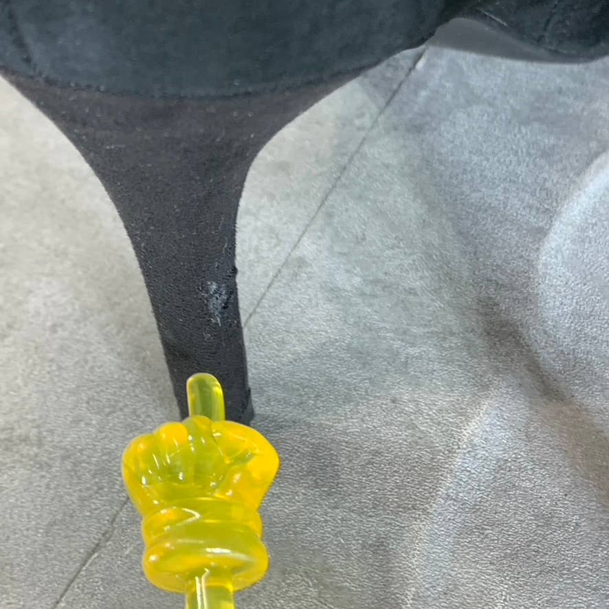 ALFANI Step N' Flex Women's Black Micro Jacklynne Pointed-Toe Dress Booties SZ 6