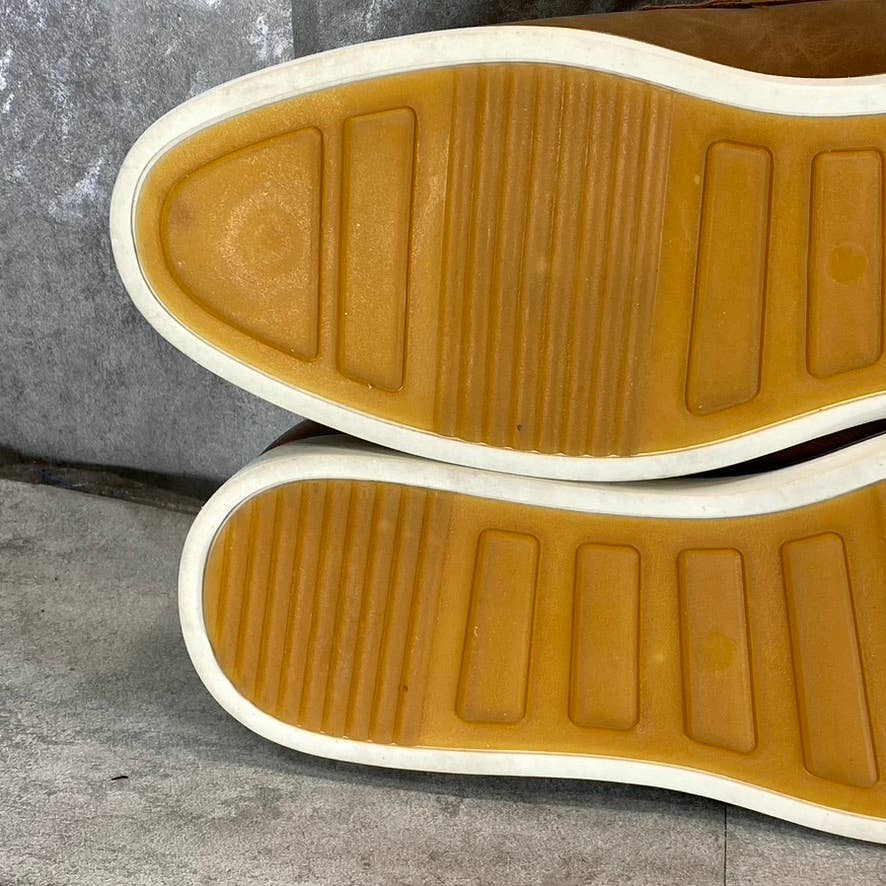 RESERVED FOOTWEAR NEW YORK Men's Cognac Vertigo Lace-Up Oxford Shoes SZ13