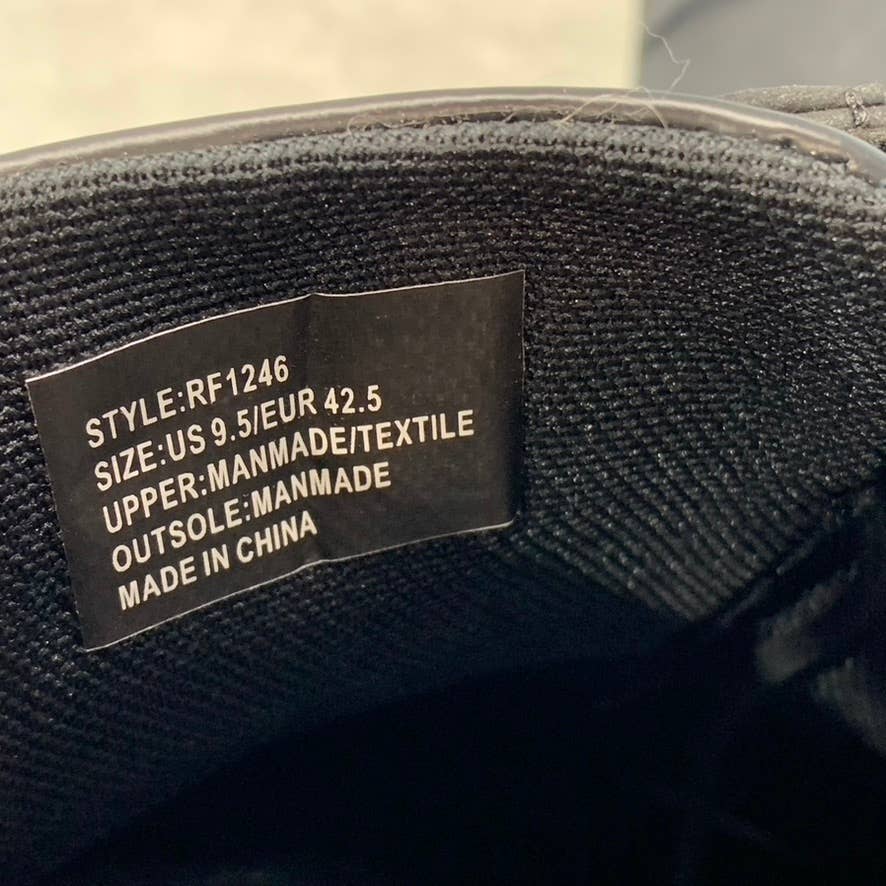 RESERVED FOOTWEAR NEW YORK Men's Black Vertigo Lace-Up Oxford Shoes SZ 9.5