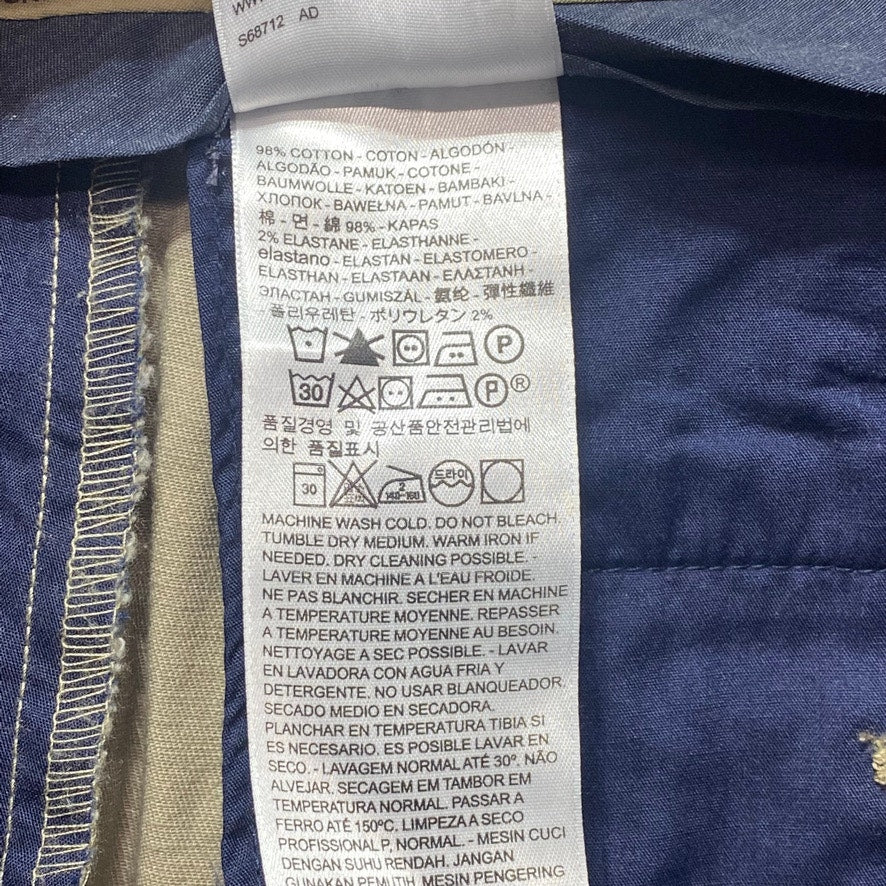 DOCKERS Tan Classic Fit Stretch Pants SZ 33X30