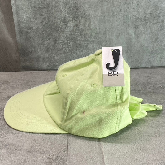 BP. Women's Solid Green Bow Adjustable Strap Baseball Cap SZ OS