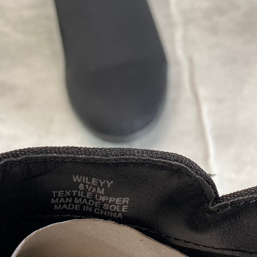 STYLE & CO Women's Black Wileyy Almond-Toe Block-Heel Ankle Booties SZ 6.5