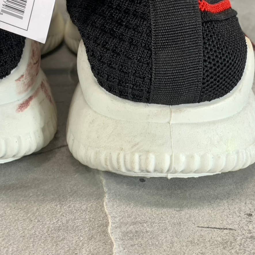 XRAY FOOTWEAR Men's Black/Red Knit Breathable Niko Lace-Up Sneakers SZ 8