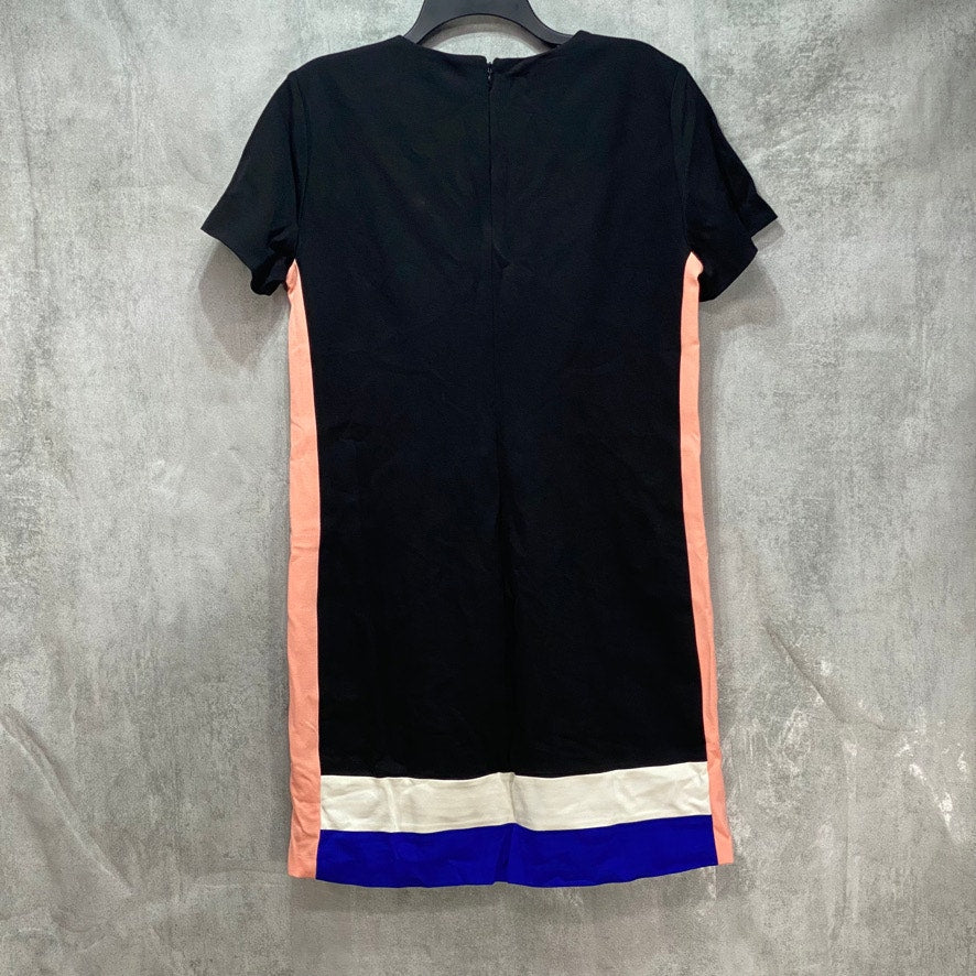 DKNY Bright Color-Blocked T-Shirt Dress SZ M