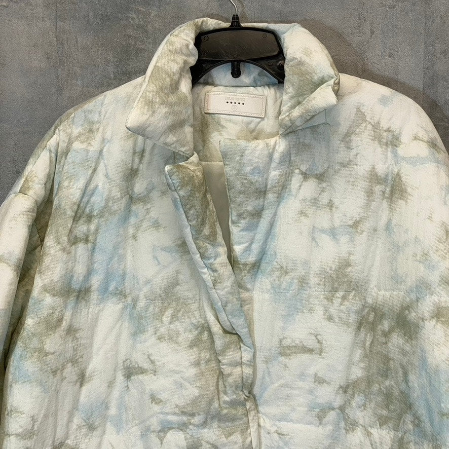 BLANK NYC Women's Perfect Day Hooded Quilted Belted Jacket SZ S