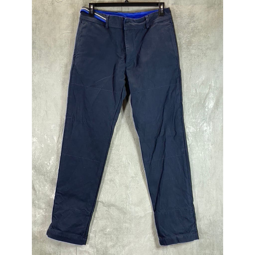 TOMMY HILFIGER Men's Navy Sample Chino Pants SZ 32X34