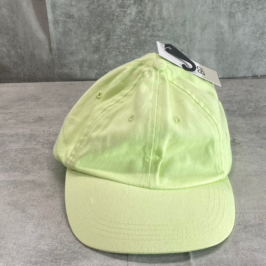 BP. Women's Solid Green Bow Adjustable Strap Baseball Cap SZ OS