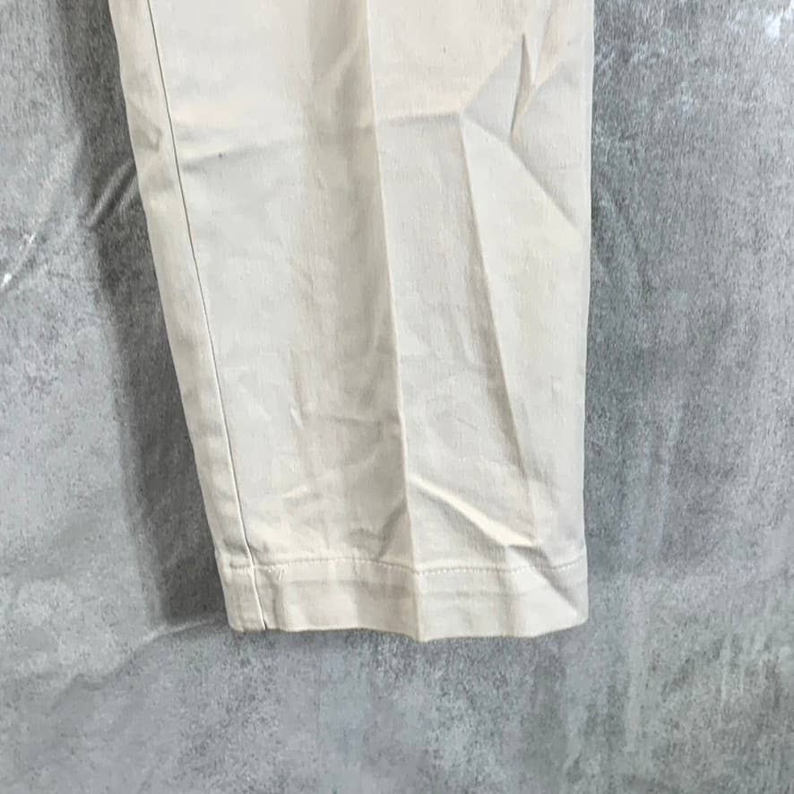 J.CREW Men's Beige Mercantile Flex Slim-Fit Chino Pants SZ 33X32