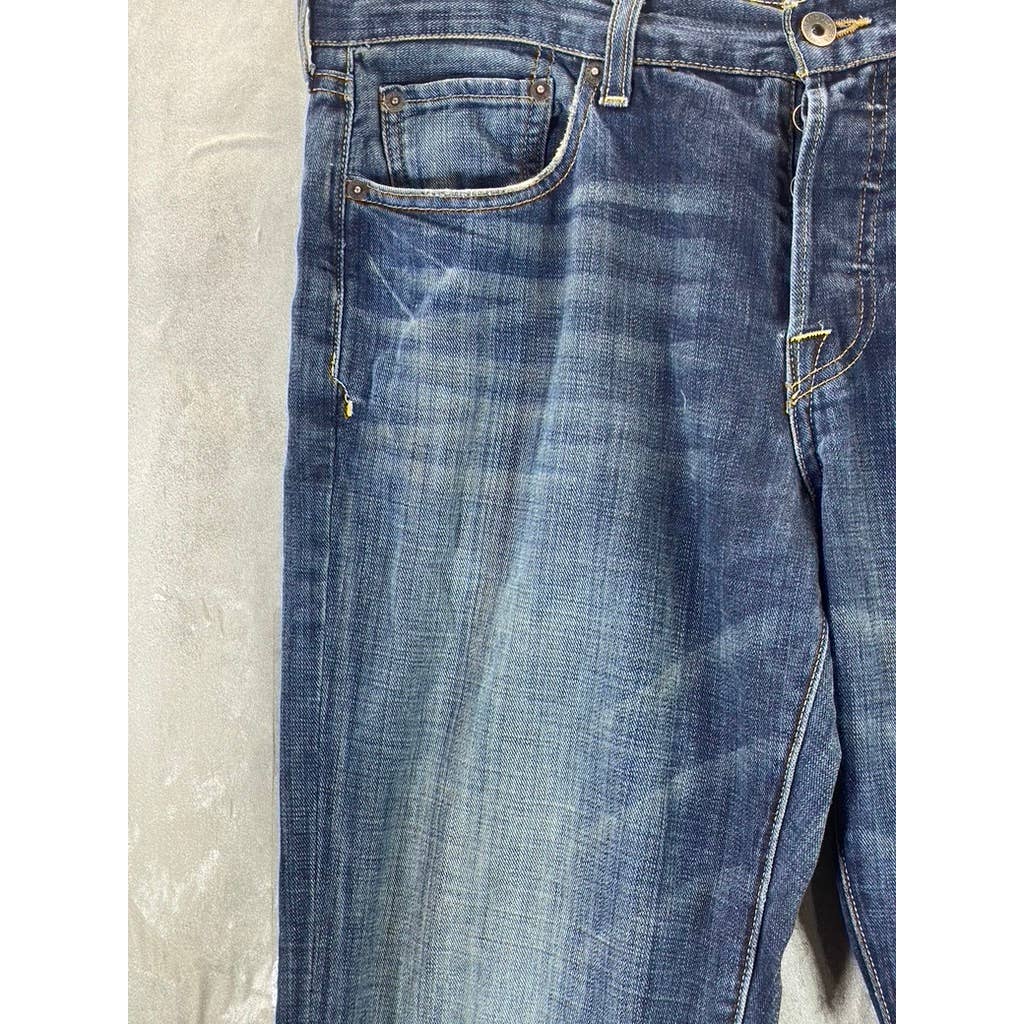 LUCKY BRAND Men's Blue 221 Original Straight Denim Jeans SZ 33X30