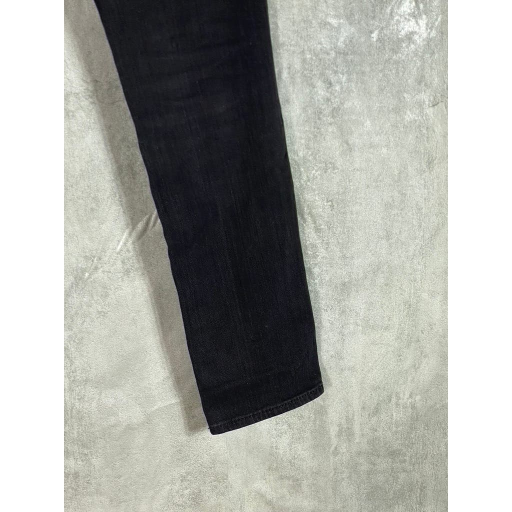 PAIGE Women’s Vintage Black Solid Jimmy Jimmy Low-Rise Skinny Jeans SZ 23