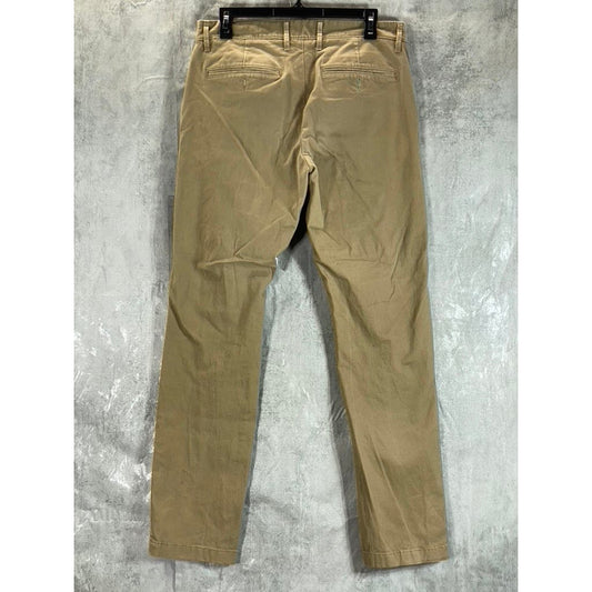 GOODFELLOW & CO Men's Sculptural Tan Hennepin Slim-Fit Chino Pants SZ 32X32