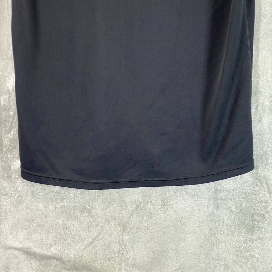 BAUER Men's Black Crewneck Training-Fit Short-Sleeve T-Shirt SZ M