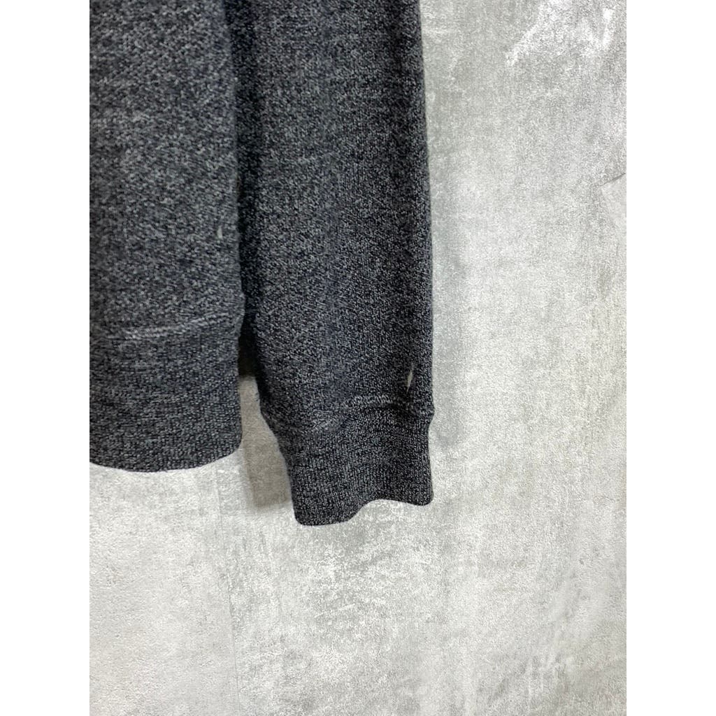 THE MEN'S STORE At Bloomingdale's Dark Grey Crewneck Merino Wool Sweater SZ M