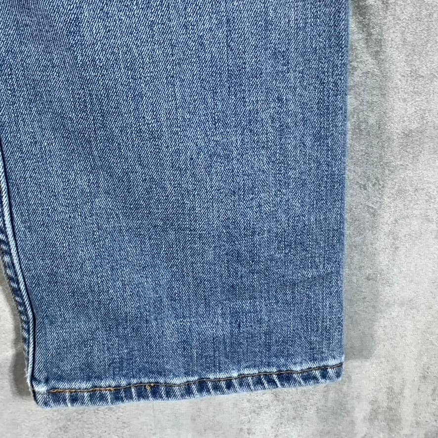 LEVI'S Men's Light Wash 505 Regular-Fit Straight-Leg Denim Jeans SZ 30X30