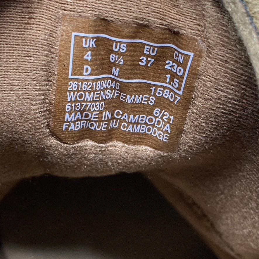 COLLECTION By CLARKS Women's Dark Khaki Suede Scene Laceboot Block-Heel Booties