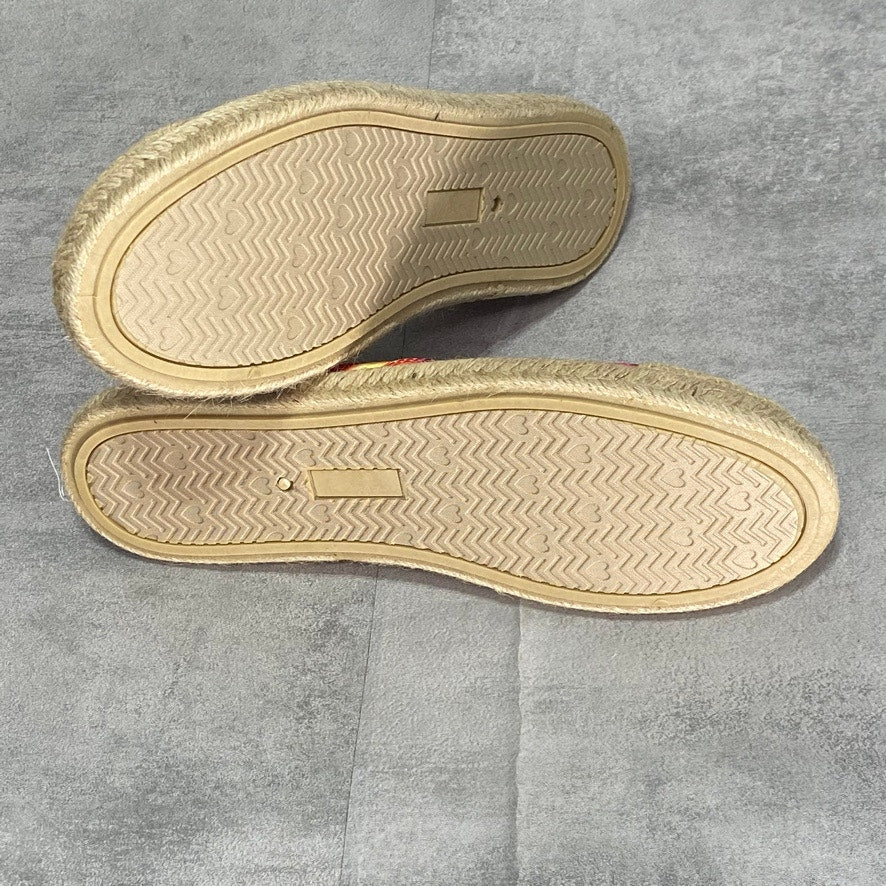 SUGAR Tie-Dye Evermore Slip-On Espardille Flats SZ 9