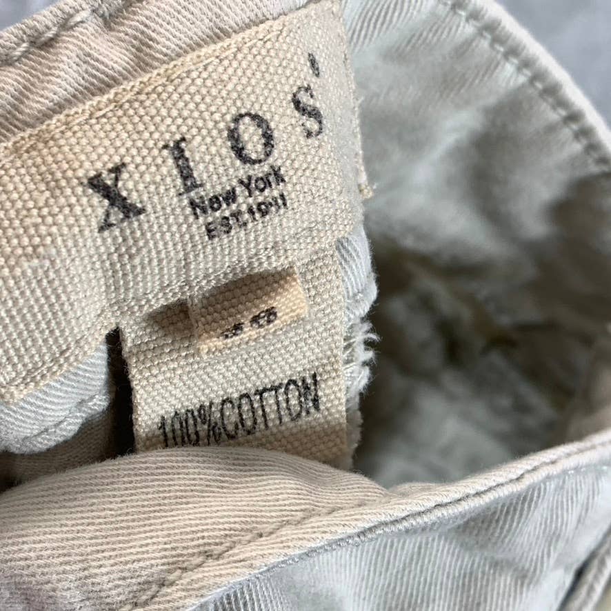 XIOS NEW YORK Men's Tan Cotton Chino Shorts SZ 36
