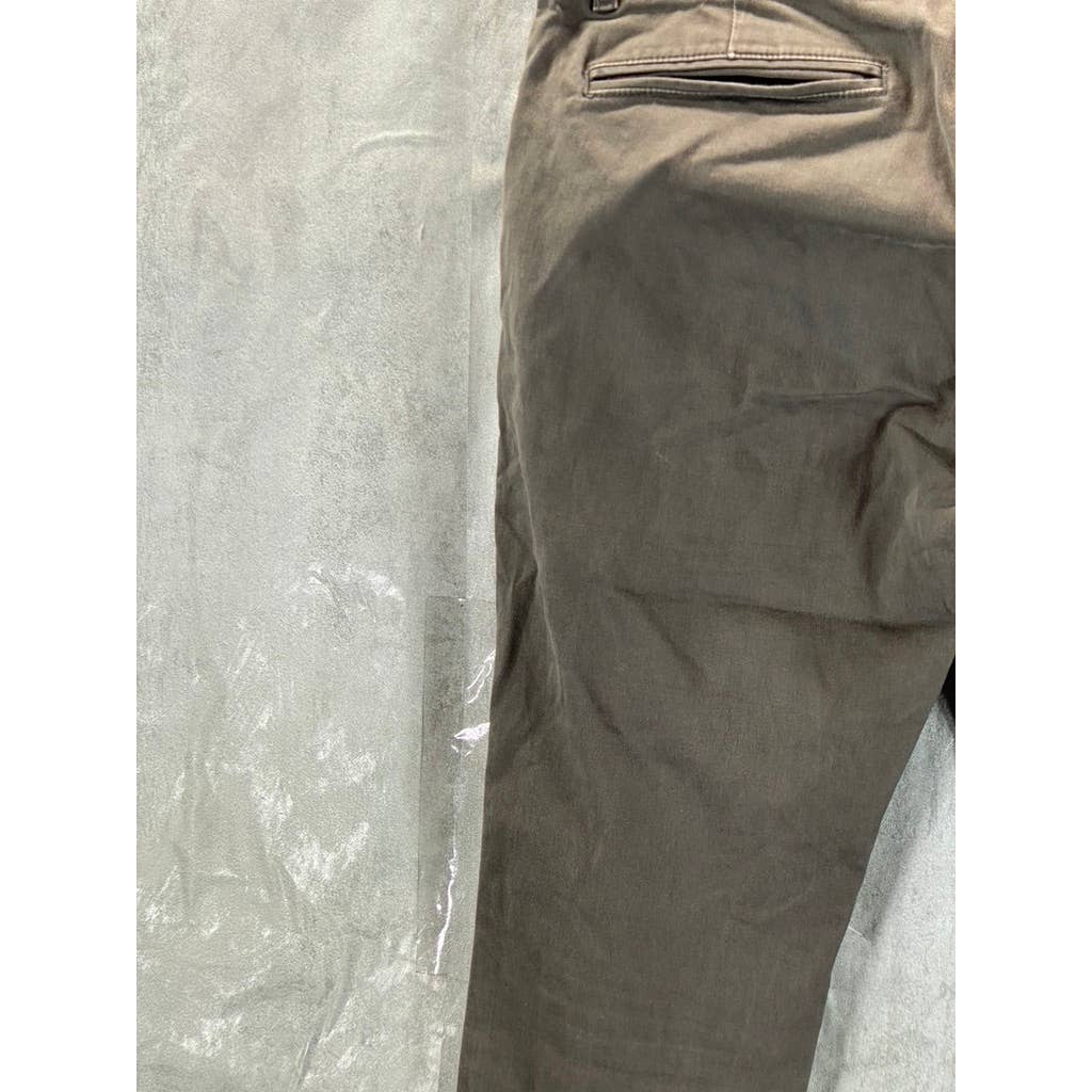 J.CREW Men's Onyx Grey 250 Stretch Skinny-Fit Chino Pants SZ 31X30