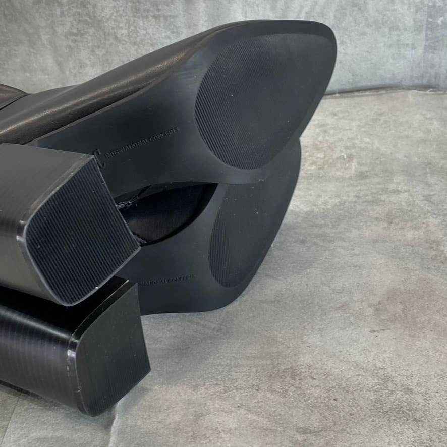 INC INTERNATIONAL CONCEPTS Women's Black Windee Over-The-Knee Heeled Boots SZ 9