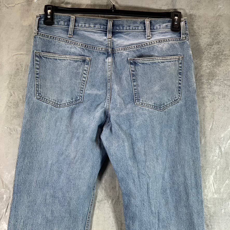 LANDS' END Men's Stone Wash Traditional-Fit Non-Stretch Jeans SZ 36