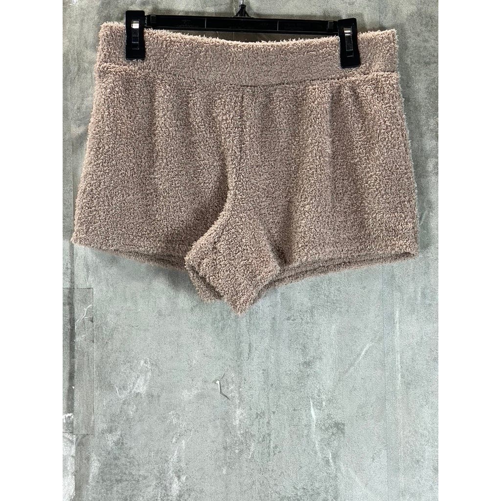 STEVE MADDEN Women's Bark Chenille Pull-On Sleep Shorts SZ M